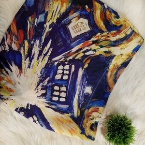 Her Universe Dr. who exploding tardis mini skirt